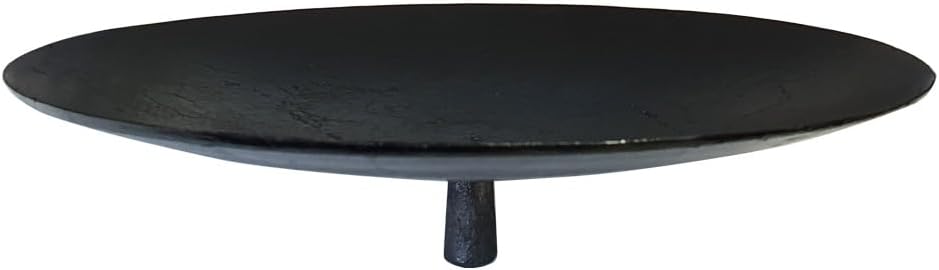 Handmade Korean cast iron cauldron lid sotttukkeong BBQ griddle Camping Outdoor Indoor 17.7 in