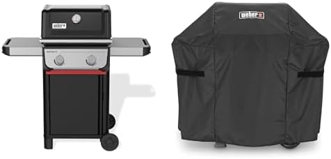 Weber Gas Grill SPIRIT E-210 LP - Black + Cover