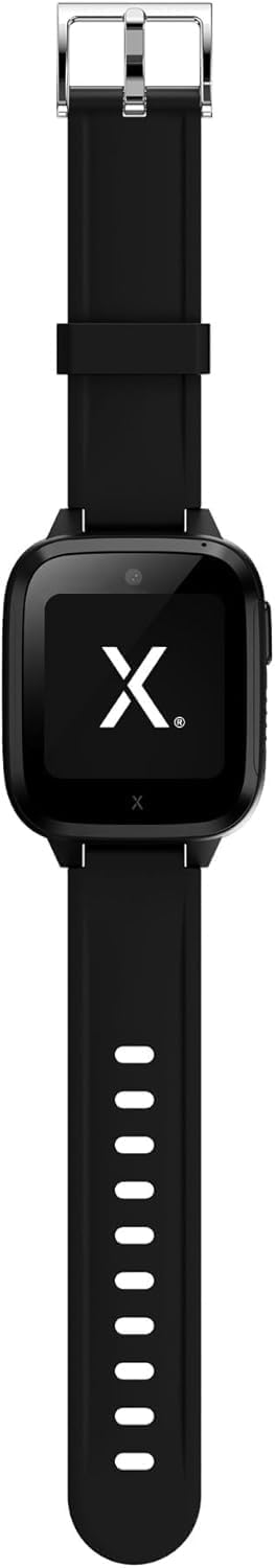 XPLORA Kidzi - Watch Phone for Children (4G) - Calls, Messages, Kids School Mode, SOS Function, GPS Location, Camera and Pedometer – (Subscription Required) (Kidzi on T-Mobile's Network, Black)