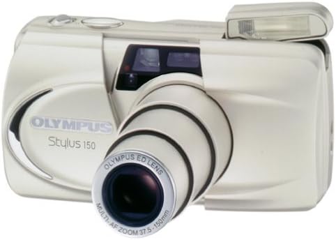OM SYSTEM OLYMPUS Stylus 140 QD Date 35mm Point and Shoot Film Camera w/ 37.5-150mm Zoom Lens, Built-in Flash and Film Autoloader. (Renewed)