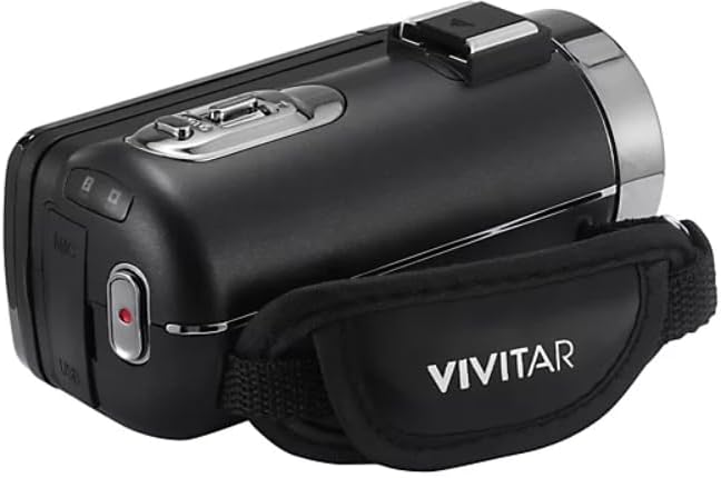Vivitar 4K Video Camera, Wi-Fi Ultra HD Camcorder with 18x Digital Zoom, 3' IPS Touchscreen Video Recorder with Night Vision, Vlogging Camera with 3.5mm Microphone Jack, Rechargeable, SD Card Slot