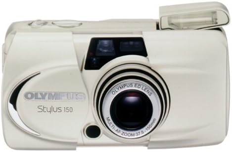 OM SYSTEM OLYMPUS Stylus 140 QD Date 35mm Point and Shoot Film Camera w/ 37.5-150mm Zoom Lens, Built-in Flash and Film Autoloader. (Renewed)