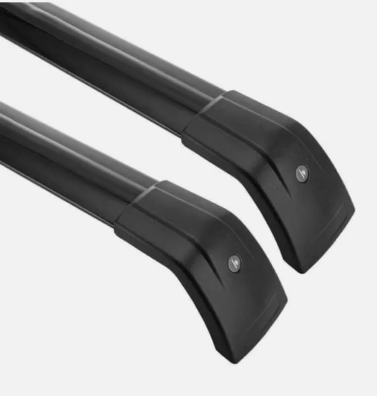 2PCS Aluminum Roof Rack Cross Bars forHyundai Ioniq 9 S SE SEL Limited Calligraphy 2025 2026 Crossbars for Rooftop Compatible with Fixed Points Roofs(Black)
