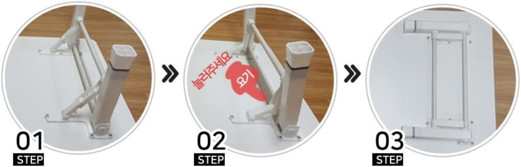 Korean BBQ Table, K BBQ, Korean Sitting Meat Grill, Household Restaurant Low Foldable Table(Bianco White)
