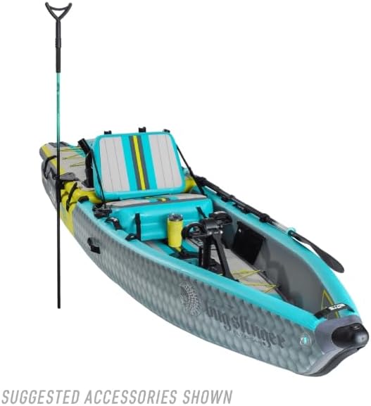 BOTE Lono Aero Inflatable Kayak Convertible Stand Up Paddle Board for Single Rider Adults Kids Family Friendly Blow Up Fishing MAGNEPod Compatible