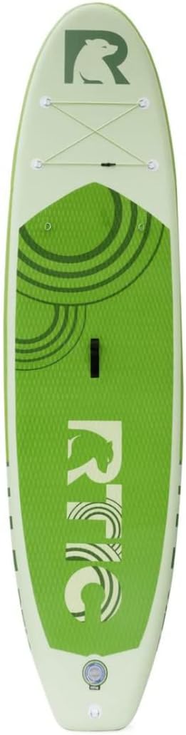 RTIC Inflatable Paddle Board 11' Stand Up Floatable Paddle Board for Adults, Men and Women, with Accessories - Air Pump, Carry Bag, Ultra-Light, 300lbs Capacity