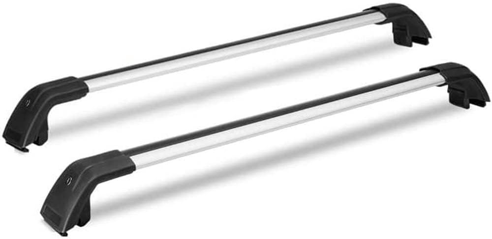 Cross Bars Fits for Hyundai Ioniq 9 S SE SEL Limited Calligraphy 2025 2026 Crossbar Luggage Carrier Roof Rack Rail Carrier Lockable 2PCS (Black Mixed Silver)