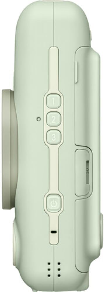FUJIFILM INSTAX Mini LiPlay Instant Camera | Green Bundled with INSTAX Mini Instant Film | 40 Exposures + Cleaning Cloth (4 Items)