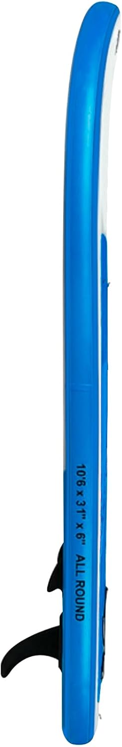 Abahub Inflatable SUP, Wide 10'6' x 31'/34' iSUP, Standup Paddleboard with Adjustable SUP Kayak Paddle, for Yoga, Paddle Board, Kayaking, Surf, Canoe, Fishing