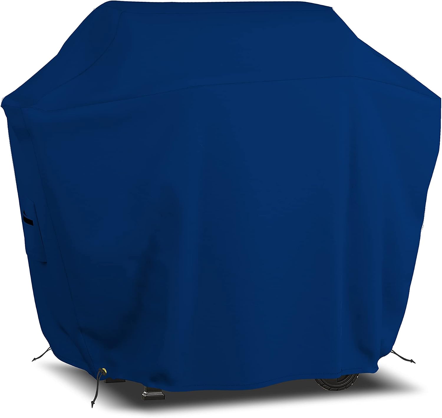 Covers & all BBQ Grill Cover, 18 Oz Heavy Duty Waterproof UV & Weather Resistant, Outdoor Cover with Air Vents & Drawstrings (70' Inches, Blue)
