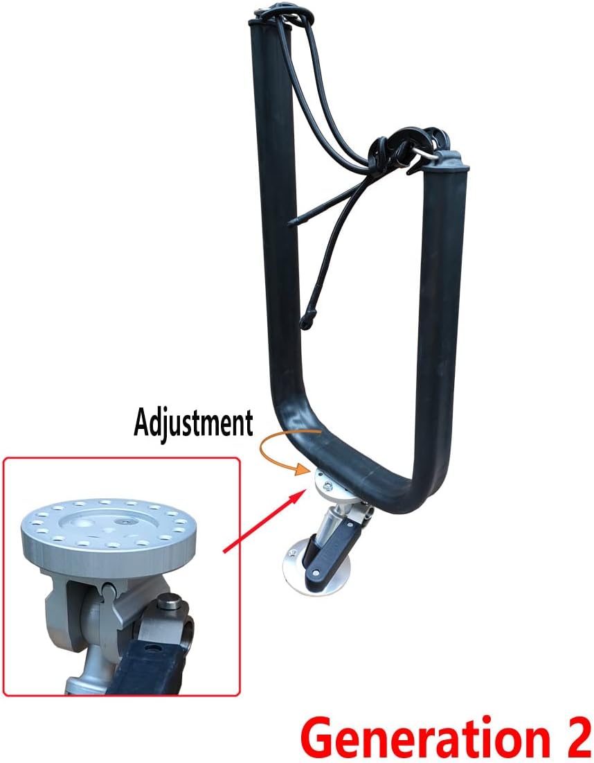 Brocraft Paddle Board Rack for Boat/Sup Board Rack for Boat/Paddle Board Rack for Boat Rod Holder (Set of 2)
