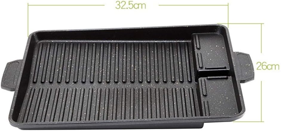 Portable Korean BBQ Grill Pan Non-Stick Charcoal Grill Plate Butane Gas Stove Cooker Party Picnic Terrace Beach Barbecue Tray