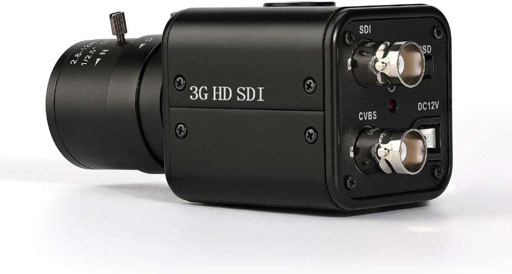 3G-SDI HD Camera 1080@60/50/30/25P,1080@60/50i Digital CCTV Security Camera,1/2.8' High Sensitivity CMOS 2.8-12mm Manual Varifocal 3MP Lens，DC12V Adapter Free Click Below Extra Saving