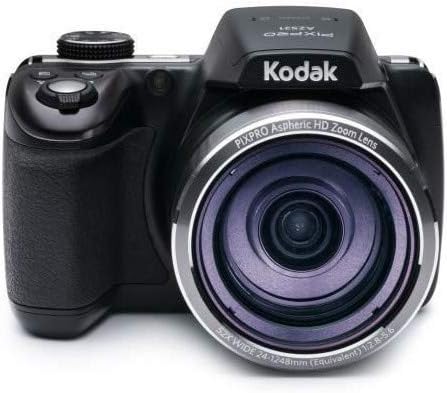 Kodak PIXPRO Astro Zoom AZ521 16 MP Digital Camera with 52X Opitcal Zoom, 1080p Video Recording and 3' LCD Screen (Black)