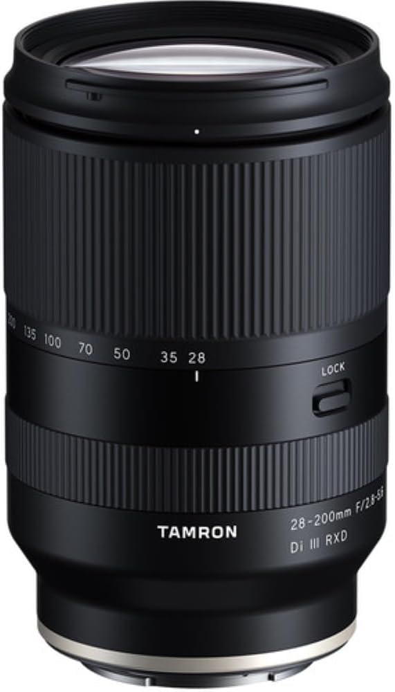 Sony Alpha a7R V Mirrorless Digital Camera Bundle with Tamron 28-200mm F2.8-5.6 Di II RXD Lens + Extra Sony NP-FZ100 Battery +128GB Memory Card + Screen Protectors + Cleaning Kit + Microfiber Cloth
