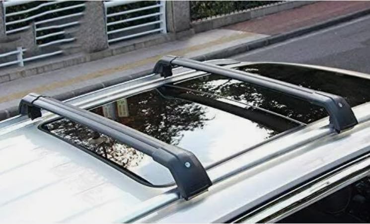 2PCS Aluminum Roof Rack Cross Bars forHyundai Ioniq 9 S SE SEL Limited Calligraphy 2025 2026 Crossbars for Rooftop Compatible with Fixed Points Roofs(Black)