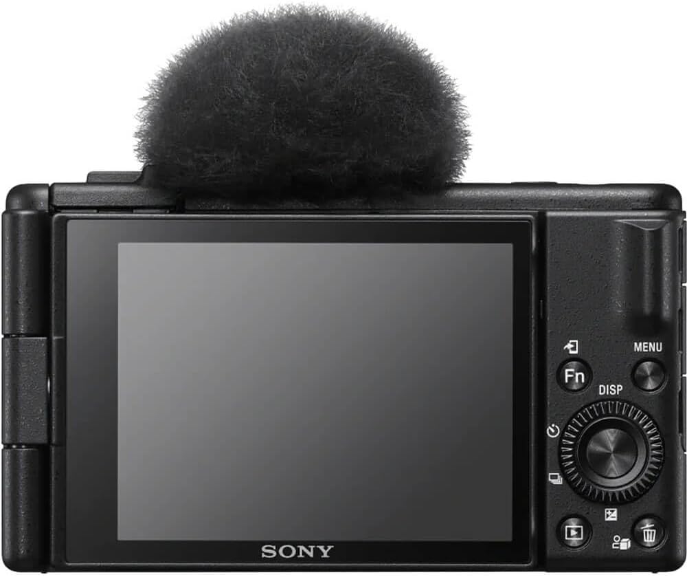 Sony (Refurbished) ZV-1F Vlog Camera for Content Creators and Vloggers (Black) (Renewed)