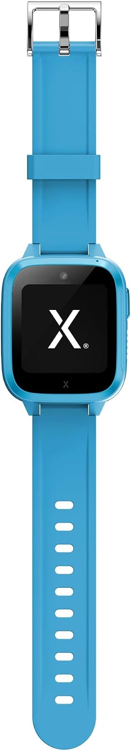 XPLORA Kidzi - Watch Phone for Children (4G) - Calls, Messages, Kids School Mode, SOS Function, GPS Location, Camera and Pedometer – (Subscription Required) (Kidzi on T-Mobile's Network, Blue)