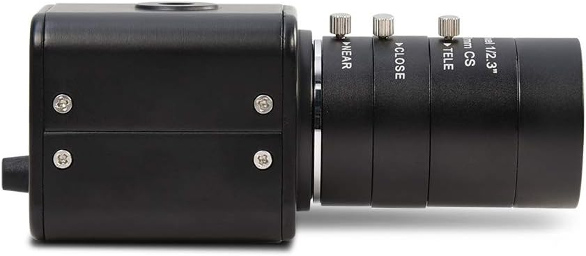 MOKOSE HDMI Camera, HD 1080P 60FPS Digital Security Camera, Industry Digital Camera with 5-50mm Telephoto Zoom Manual HD Lens.