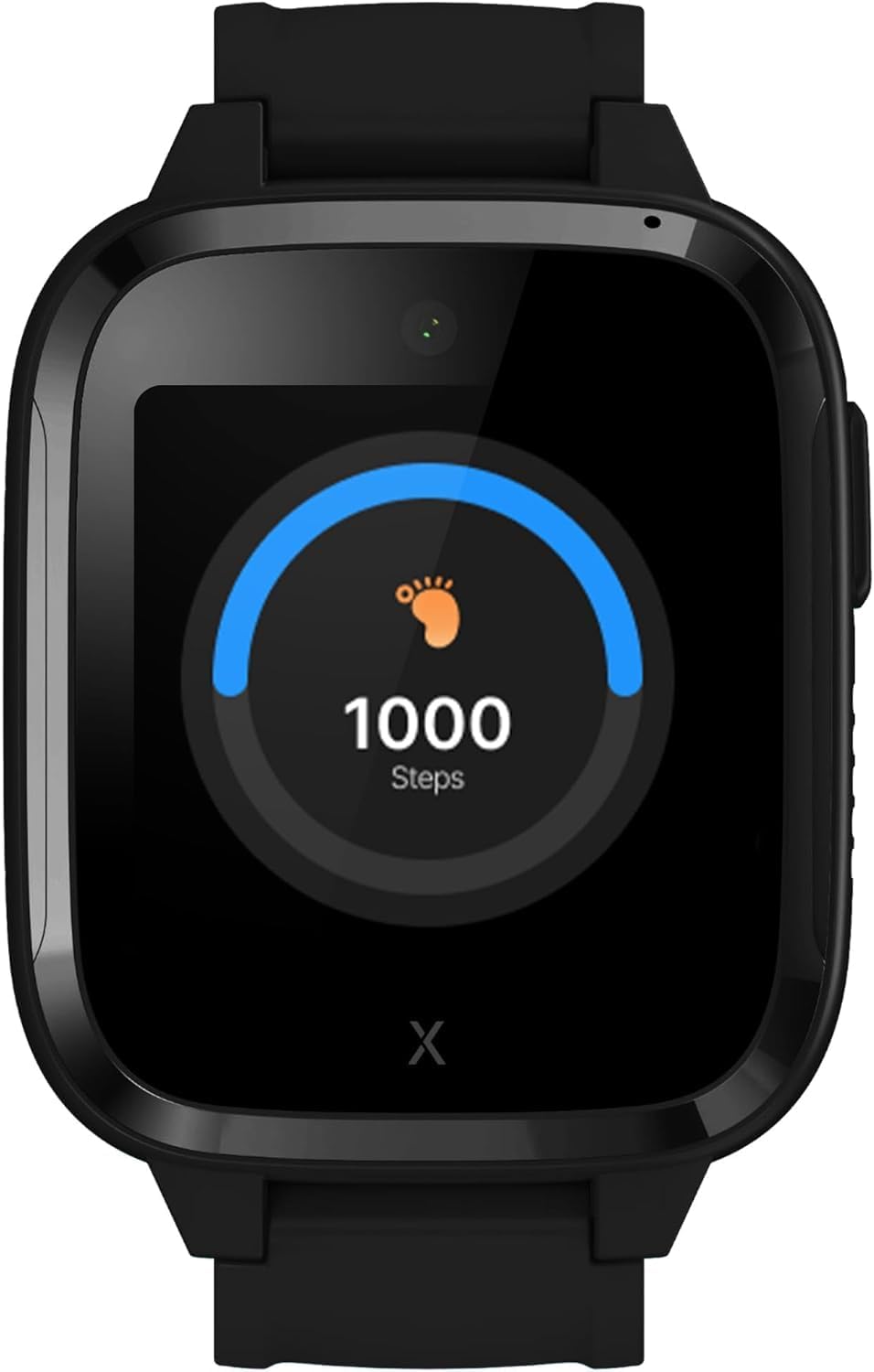 XPLORA Kidzi - Watch Phone for Children (4G) - Calls, Messages, Kids School Mode, SOS Function, GPS Location, Camera and Pedometer – (Subscription Required) (Kidzi on T-Mobile's Network, Black)