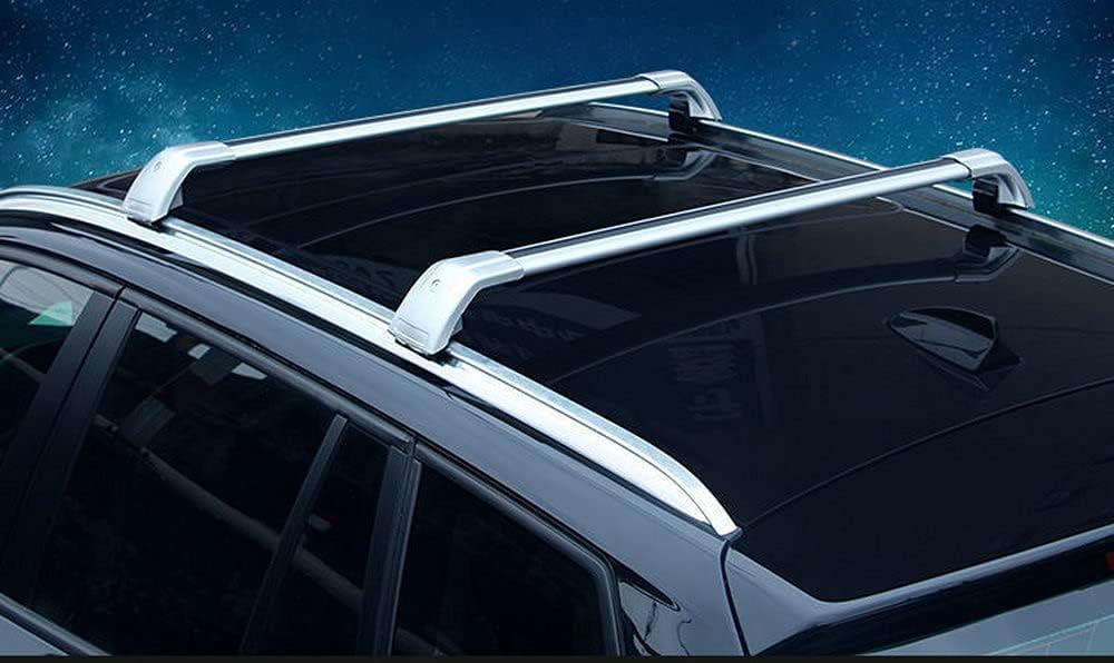 Cross Bars Fits for Hyundai Ioniq 9 S SE SEL Limited Calligraphy 2025 2026 Crossbar Luggage Carrier Roof Rack Rail Carrier Lockable 2PCS (Silver)