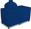 Covers & all Big Egg Grill Outdoor Patio Covers 18 Oz Waterproof - 100% UV & Weather Resistant PVC Coated Patio Furniture Covers with Air Pockets & Drawstring for Snug fit (60'L x 36'D x 50'H, Blue)