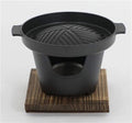 Barbecue Charcoal Grill Household single man Mini barbecue grill Outdoor Indoor Barbecue Charcoal Grill table grill BBQ Korean cuisine non-stick barbecue dish Hotel teppanyaki