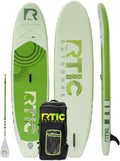 RTIC Inflatable Paddle Board 11' Stand Up Floatable Paddle Board for Adults, Men and Women, with Accessories - Air Pump, Carry Bag, Ultra-Light, 300lbs Capacity