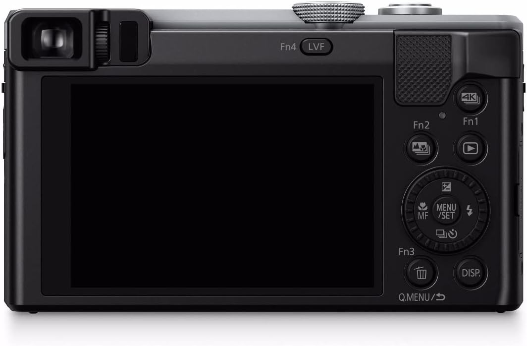 PANASONIC LUMIX 4K Point and Shoot Camera, 30X LEICA DC Vario-ELMAR Lens F3.3-6.4, 18 Megapixels, High Sensitivity Sensor, DMC-ZS60S (SILVER)