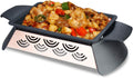 BBQ Barbeque Barbecue Grill,35cm Korean Smokeless Alcohol Charcoal Barbecue Grill,Non-Stick Coating of Maifan Stone,Seafood Plate (Size : 35cm*12cm)