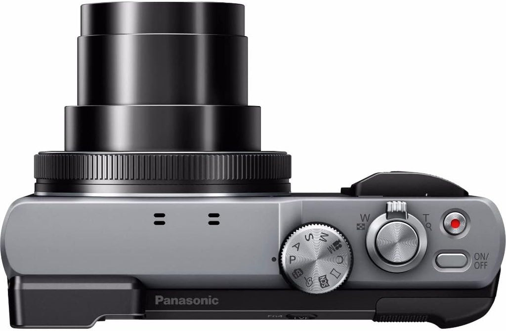PANASONIC LUMIX 4K Point and Shoot Camera, 30X LEICA DC Vario-ELMAR Lens F3.3-6.4, 18 Megapixels, High Sensitivity Sensor, DMC-ZS60S (SILVER)