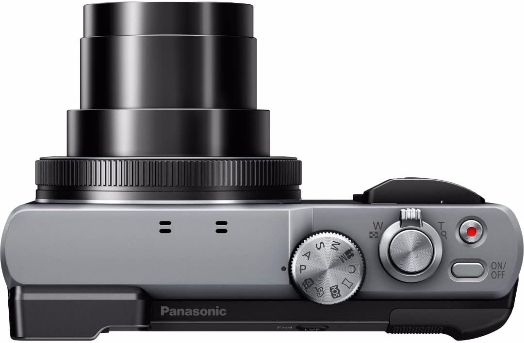 PANASONIC LUMIX 4K Point and Shoot Camera, 30X LEICA DC Vario-ELMAR Lens F3.3-6.4, 18 Megapixels, High Sensitivity Sensor, DMC-ZS60S (SILVER)