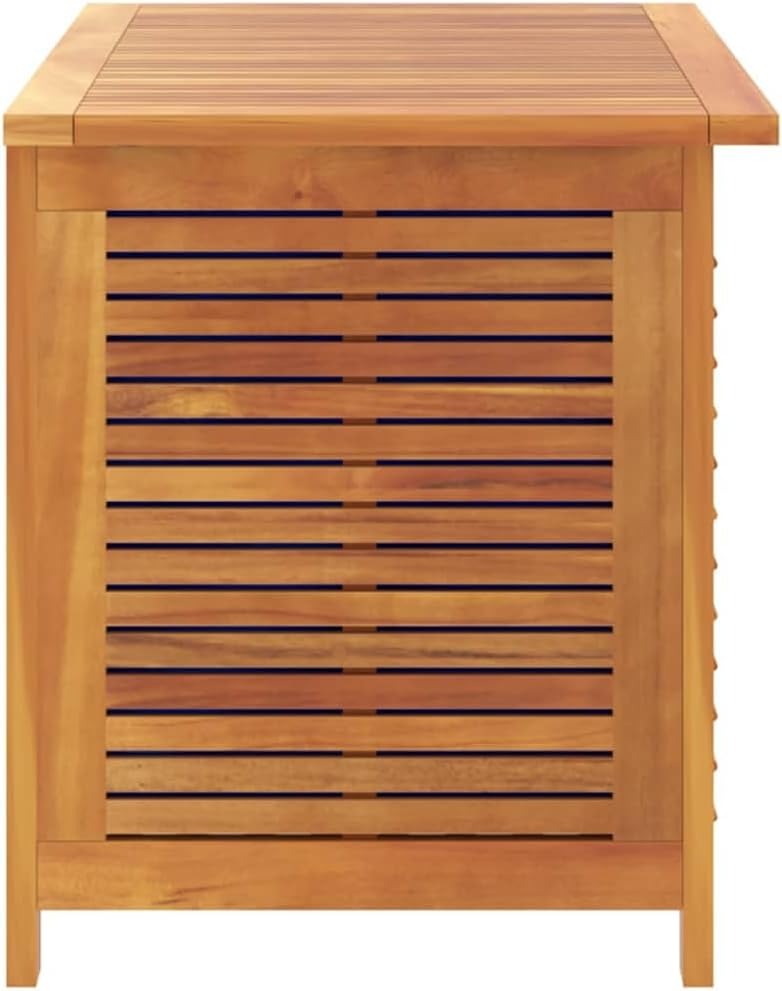 vidaXL Garden Storage Box Natural Wood Solid Acacia Wood