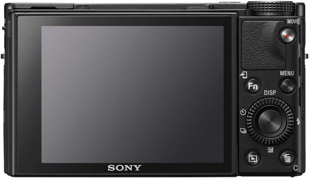 Sony DSC-RX100 VII Cyber-Shot Digital Camera Bundle with The Photo, Video, and Art Suite, Lithium-Ion Battery Pack, Carrying Case, and 64GB SDHC Memory Card (6 Items)