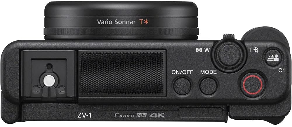 Sony ZV-1 Digital Camera Black DCZV1/B, 2 x 64GB Memory Card, Case, 3 x NP-BX1 Battery, Card Reader, LED Light, Corel Photo Software, HDMI Cable, Rode Compact Mic, Charger, and More