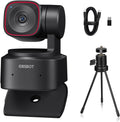 OBSBOT Tiny 2 Lite AI-Powered 4K UHD PTZ Webcam,1/2' CMOS 4X Digital Zoom AI Auto Tracking with Auto Zoom Gesture Control 2.0, LiveStream for Game/Meeting/Online Educate, W Mini Tripod