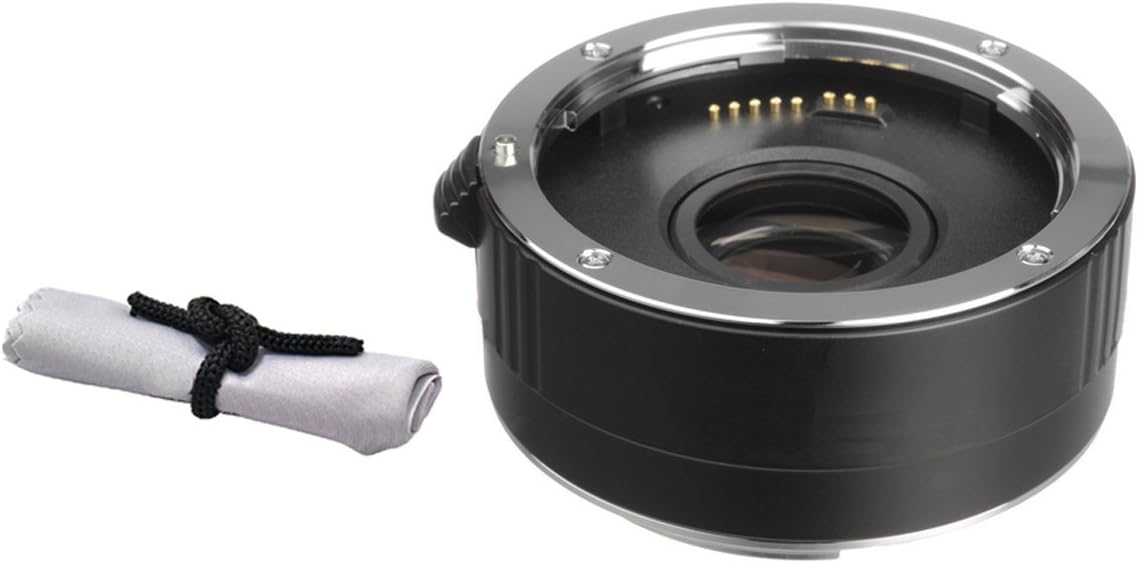 Canon EOS 50D 2X Teleconverter (4 Elements) + Nwv Direct Microfiber Cleaning Cloth.