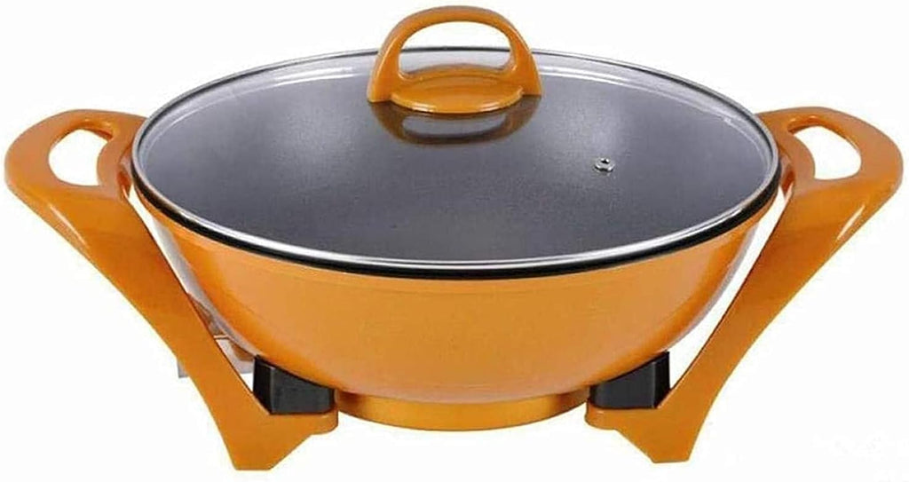 Indoor Korean Barbecue Grill BBQ Grill and Hot Pot,Multi-Function Barbecue Hot Pot Double Pot Electric Grill Home Electric Baking Tray Korean Style Dual Control [Energy Class A] 1350W,Portable N