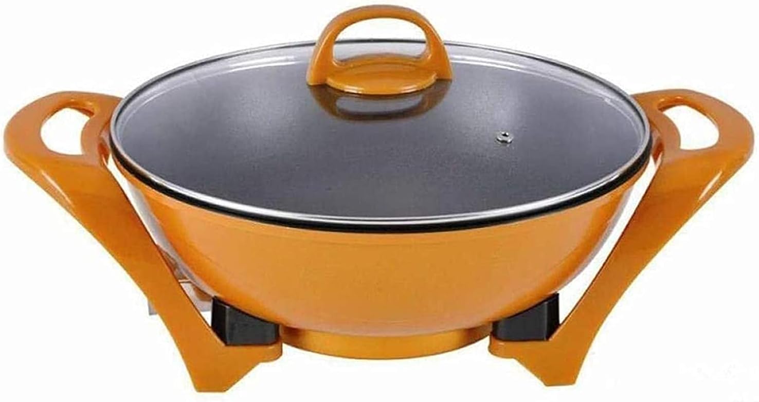 Indoor Korean Barbecue Grill BBQ Grill and Hot Pot,Multi-Function Barbecue Hot Pot Double Pot Electric Grill Home Electric Baking Tray Korean Style Dual Control [Energy Class A] 1350W,Portable N