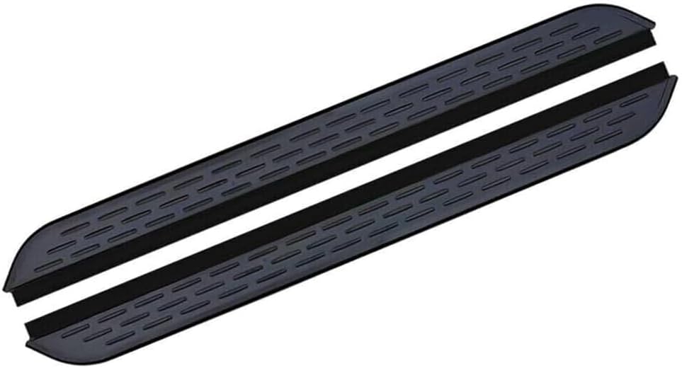 Running Boards for Volkswagen VW Atlas 2018 2019-2024 2025 S SE SEL, 2Pcs Aluminum Fixed Side Steps Bars,Heavy-Duty Step Bars,Anti-Slip Running Board for Car,Stylish Side Leaf Board(with Brackets)