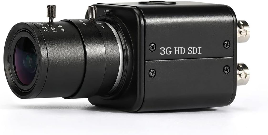 3G-SDI HD Camera 1080@60/50/30/25P,1080@60/50i Digital CCTV Security Camera,1/2.8' High Sensitivity CMOS 2.8-12mm Manual Varifocal 3MP Lens，DC12V Adapter Free Click Below Extra Saving