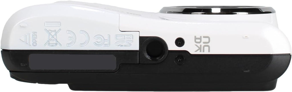Kodak Pixpro FZ45 Digital Camera (White) Bundle Including: 64 GB Memory Card, Rechargeable Batteries, Flexible Tripod, Card Reader, Card Wallet, Hand Strap, Full Cleaning Kit
