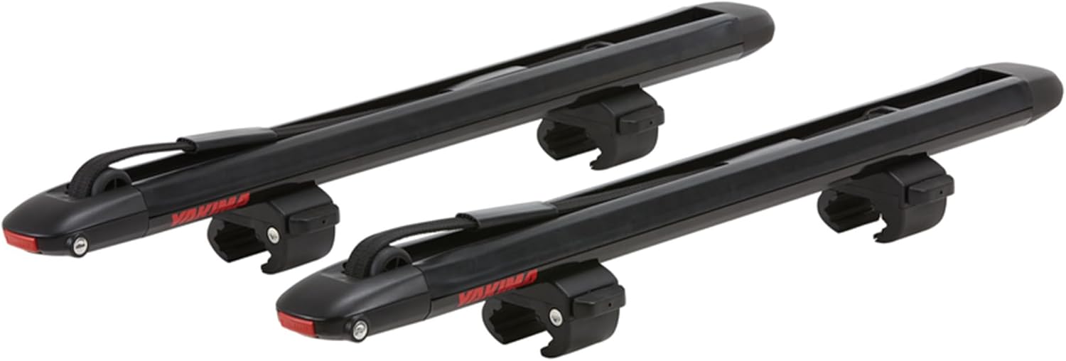 Yakima SupDawg Fully Assembled Rooftop SUP & Surfboard Mount, Holds 2 Boards up to 36' Wide, Tool-Free Installation, Integrated Rollers, SKS Locks