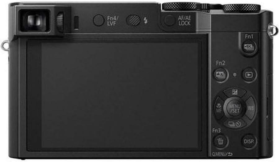 Panasonic LUMIX ZS100 4K Digital Camera, 20.1 Megapixel 1-Inch Sensor 30p Video Camera, 10X LEICA DC VARIO-ELMARIT Lens, F2.8-5.9 Aperture, HYBRID O.I.S. Stabilization, 3-Inch LCD, DMC-ZS100K (Black)