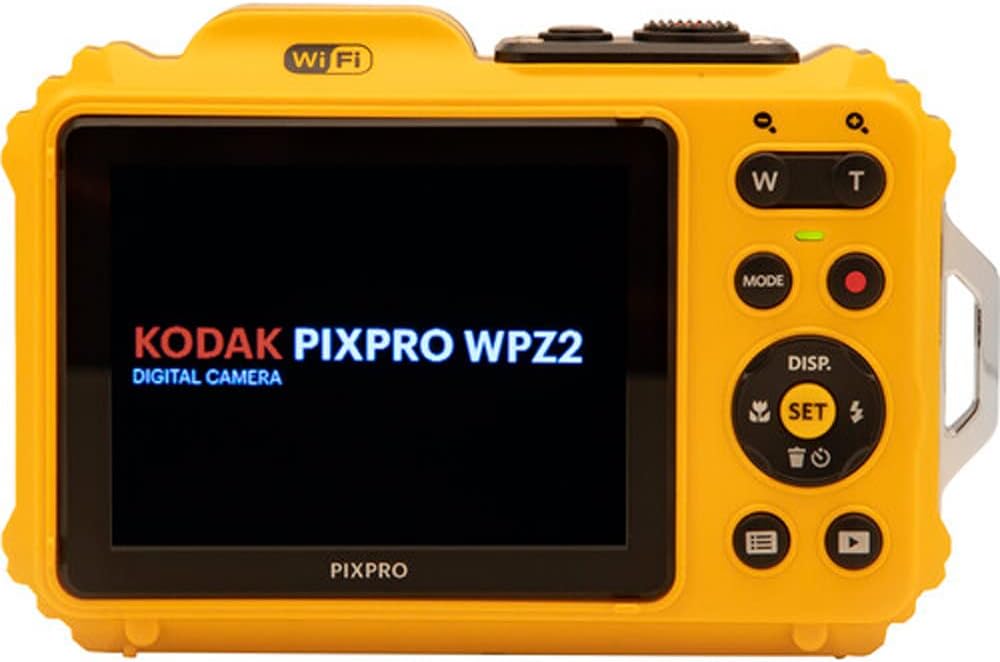 Kodak PIXPRO Astro Zoom WPZ2 16.4MP Digital Camera, 3' LCD Bundle with Lexar 64GB Memory Card, Deco Photo Camera Case, Vivitar Orange Camera Wrist Strap and Microfiber Cleaning Cloth