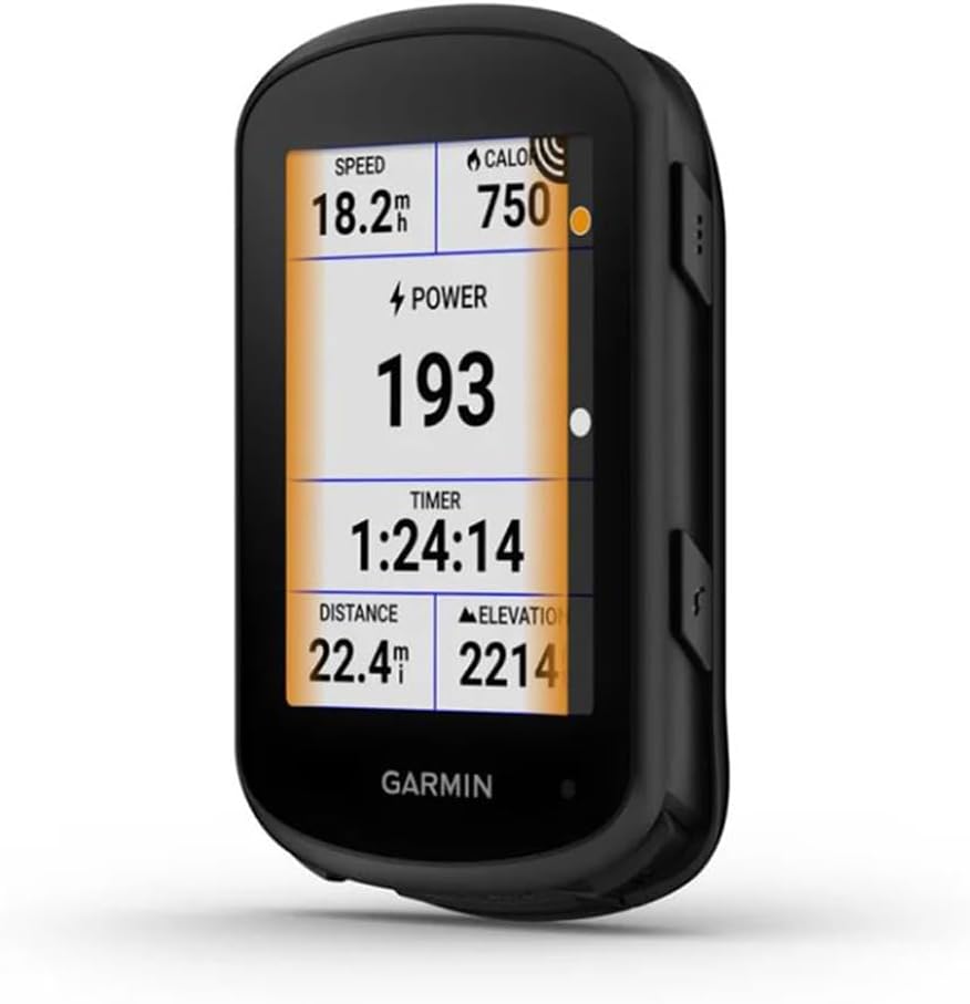 Garmin 010-02695-00 Edge 840, Compact GPS Cycling Computer, Device Only | Official USA Partner Model | Bundle with Sport Towel + Deco Essentials Wearable Commuter Front and Rear Safety Light