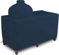 Covers & all Big Egg Grill Cover, 12 Oz Waterproof UV & Weather Resistant, PVC Coated Outdoor Cover with Air Vents & Drawstrings(72' L x 36' D x 52' H, Blue)