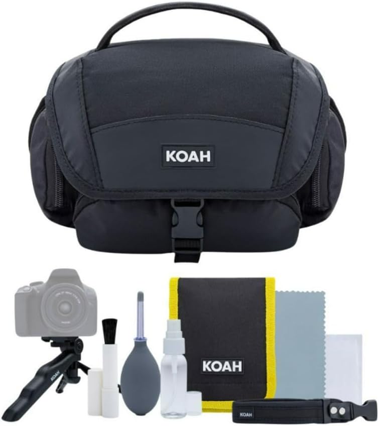 Sony Alpha a6400 Mirrorless Digital Camera with 18-135mm Lens (Black) Bundle with Art Suite, Battery Grip, Memory Card, Cleaning Kit, Tripod, and Battery (2-Pack) and Dual Charger, and Filter Kit