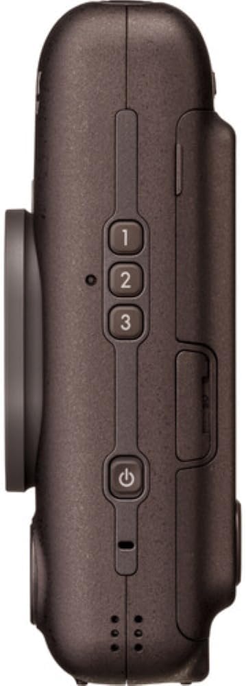 FUJIFILM INSTAX Mini LiPlay Instant Camera | Bronze Bundled with INSTAX Mini Instant Film | 40 Exposures + Cleaning Cloth (4 Items)