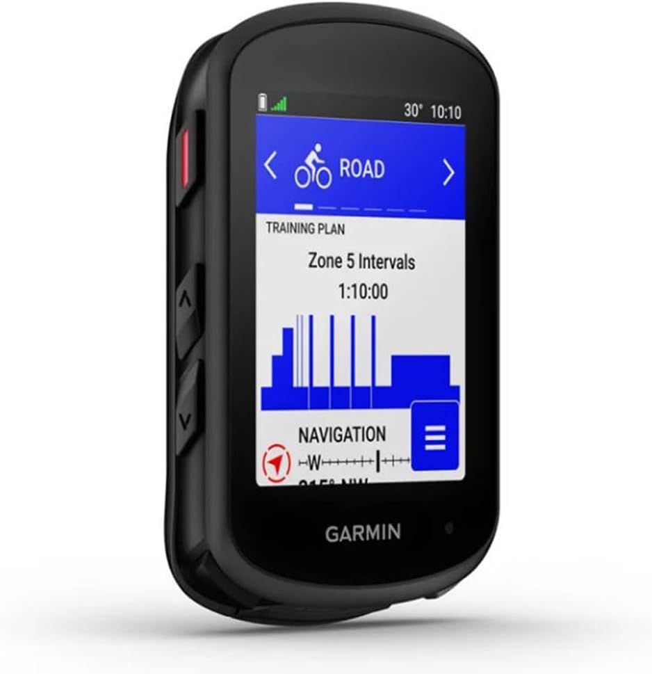 Garmin 010-02695-00 Edge 840, Compact GPS Cycling Computer, Device Only | Official USA Partner Model | Bundle with Sport Towel + Deco Essentials Wearable Commuter Front and Rear Safety Light